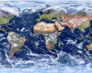 Атмосферная карта мира